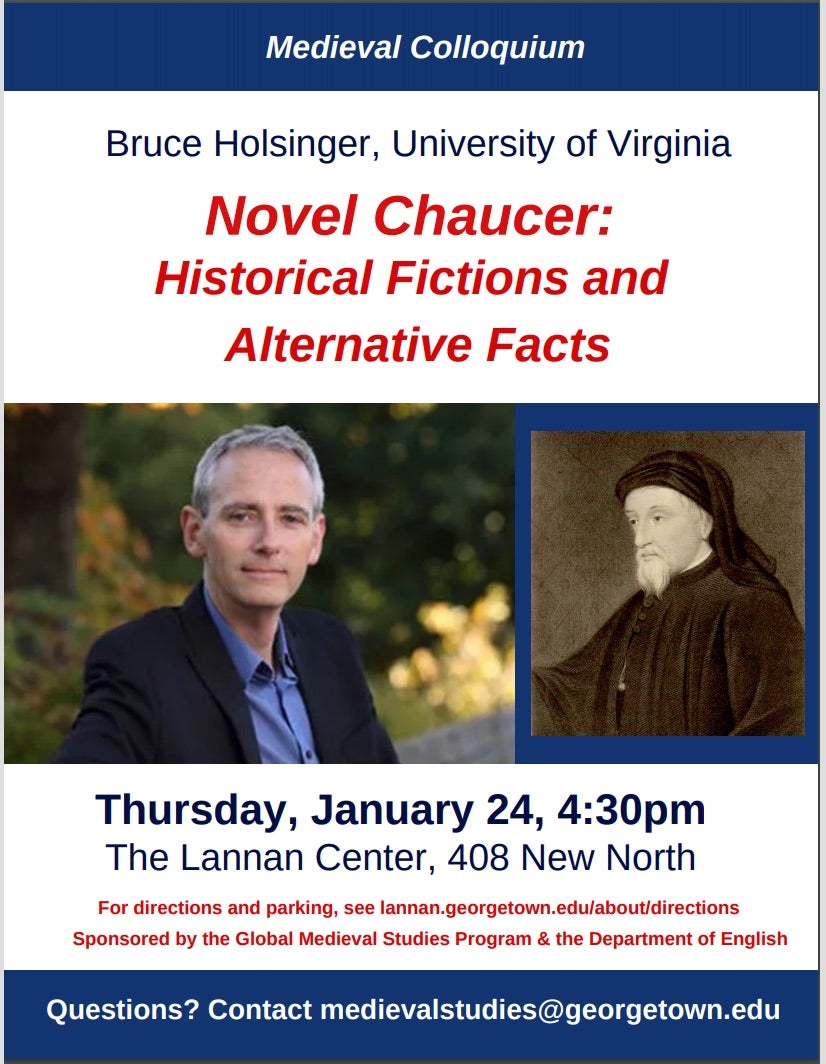 Bruce Holsinger Novel Chaucer Lecture