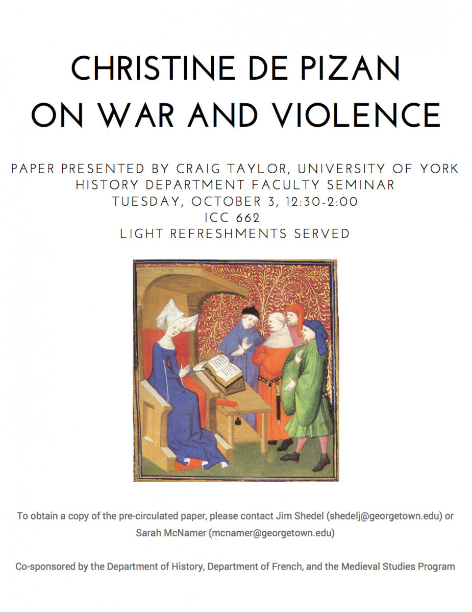 Christine de Pizan on War and Violence